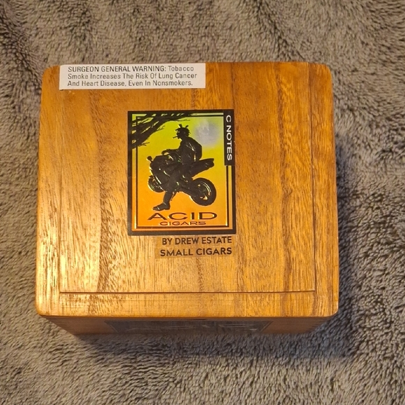 Photo Frame Ring Box Acid | Accessories | Drew Estate Acid Cigars Wooden Box | Poshmark